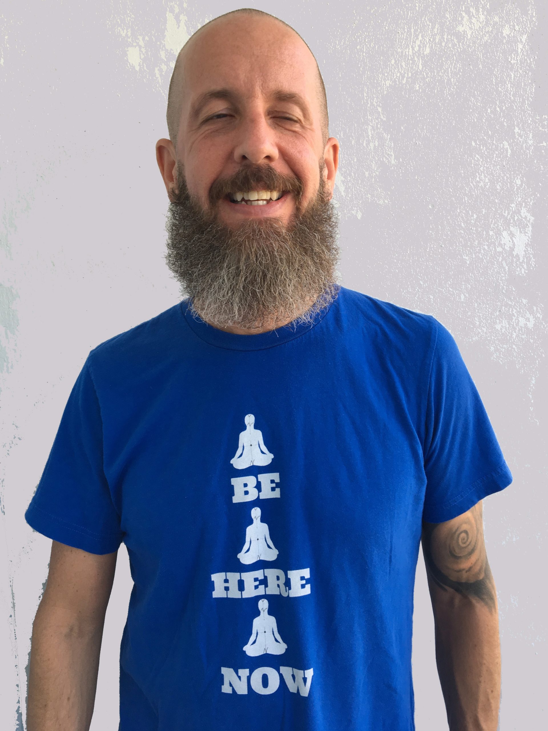 be-here-now-white-on-royal-blue-t-shirt-a-bearded-yogi-in-loving-memory-of-james-connelly-cropped-part-III