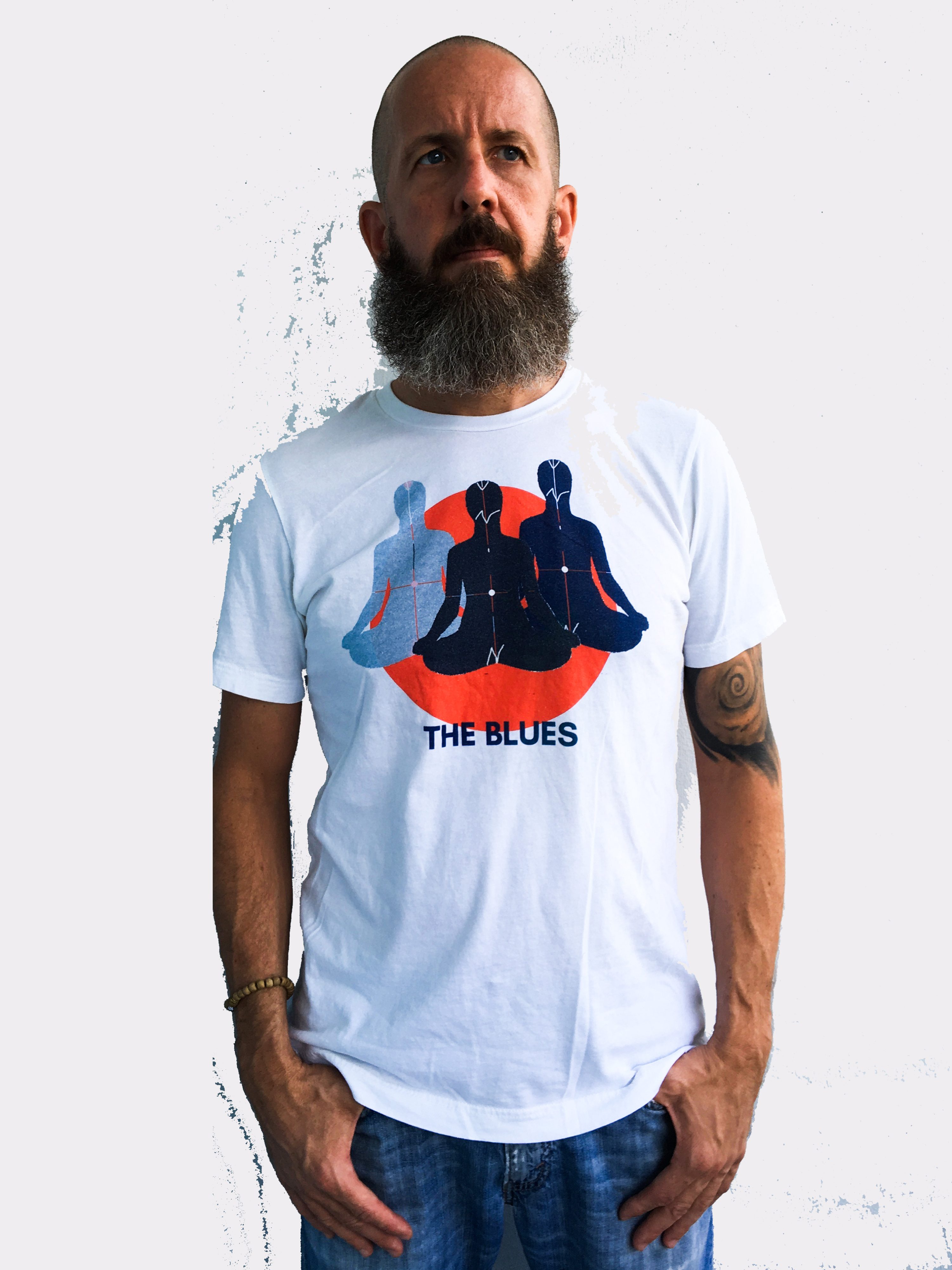 the-blues-on--white--t-shirt-a-bearded-yogi-in-loving-memory-of-james-connelly-cropped-part-II