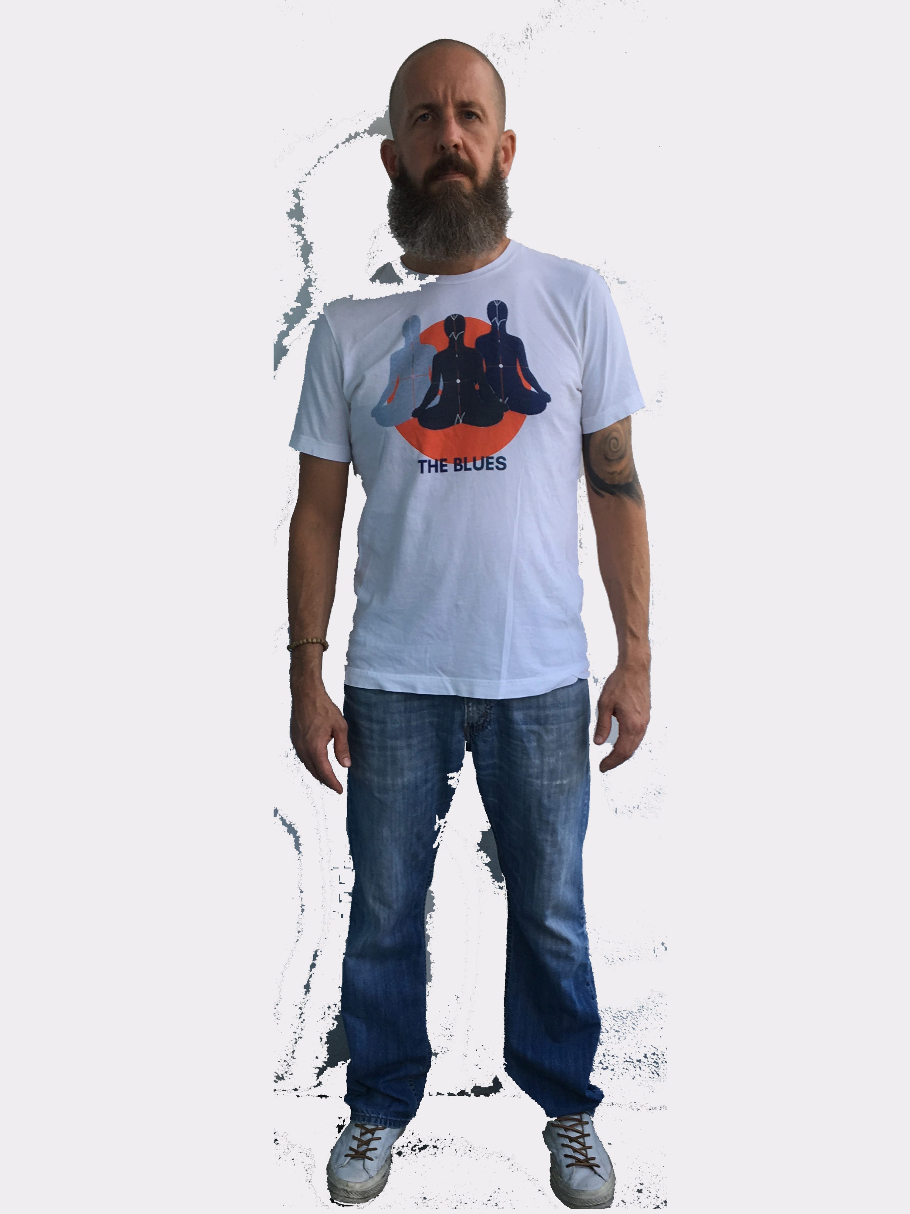 the-blues-on--white--t-shirt-a-bearded-yogi-in-loving-memory-of-james-connelly-cropped-part-III